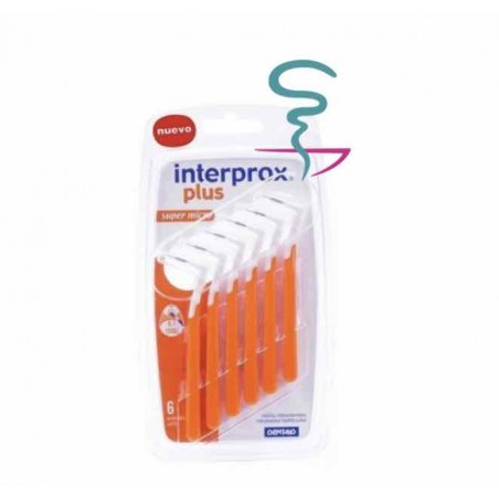 INTERPROX CEPILLO ESPACIO INTERPROXIMAL PLUS SUPER MICRO 6 U