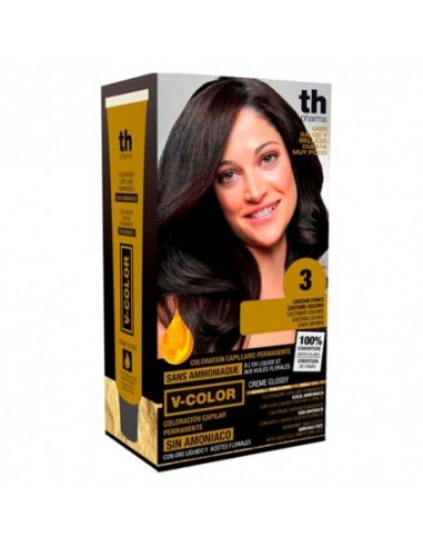 Th Pharma Vitalia Color-Kit Tinte Nº3 Sin Amoniaco C/Oro Liquido
