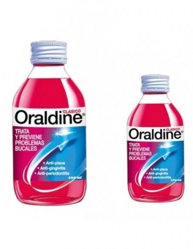 Oraldine Antiseptico Pack 400 Ml +200 Ml